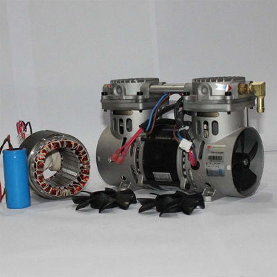 AC110V Non Lubricated Air Compressor 395 W Top Rated Oil Free Air Compressor